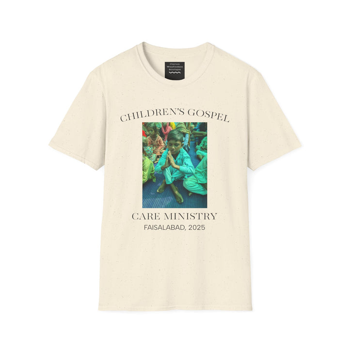 Adult - Children Gospel Care Ministry, Faisalabad T -shirt - All profits go toward the needs of the brick kiln slaves