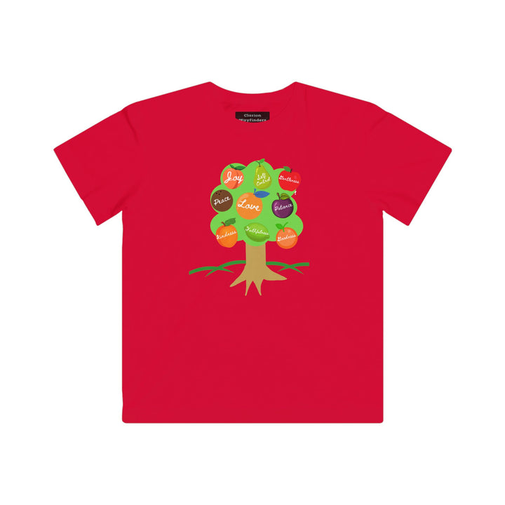 Kids Fruits of the Spirit Tee, Fun T-Shirt, Inspirational Thoughtful Gift for Kids
