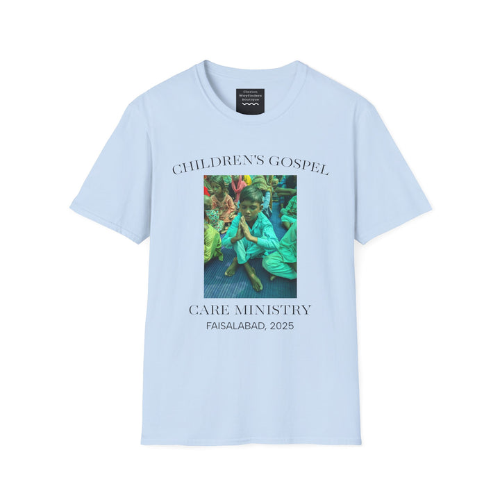 Adult - Children Gospel Care Ministry, Faisalabad T -shirt - All profits go toward the needs of the brick kiln slaves