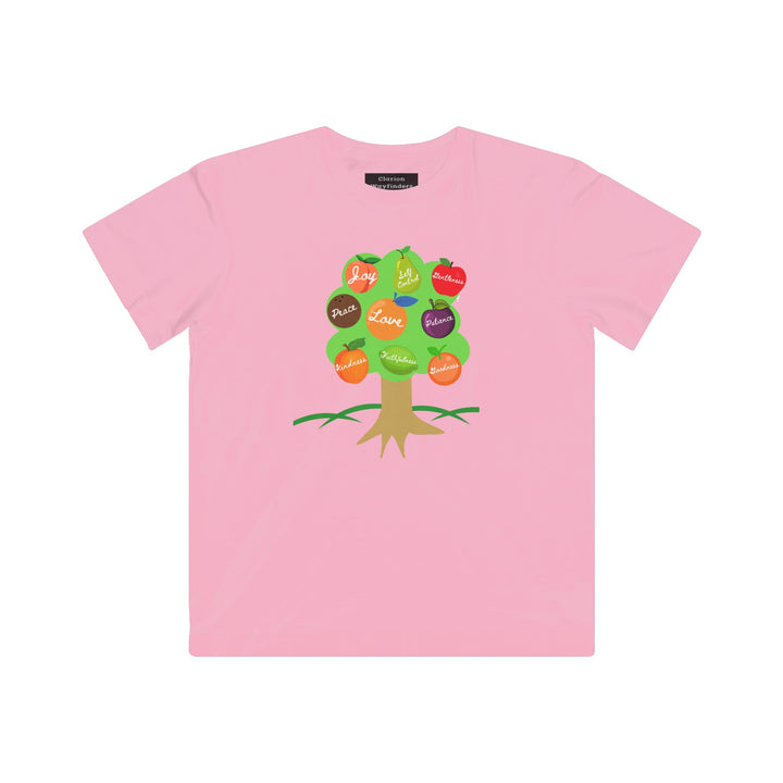 Kids Fruits of the Spirit Tee, Fun T-Shirt, Inspirational Thoughtful Gift for Kids