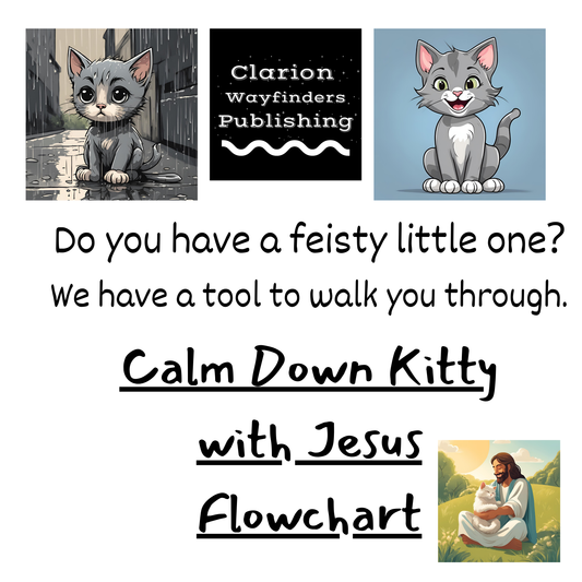 Calm Down Kitty with Jesus Flowchart PDF